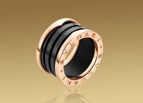 B.Zero1 pink gold and black ceramic