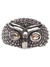 Ugo Cacciatori owl ring