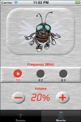 Sciò è l’applicazione che vi farà evitare il fastidio di mosche e zanzare!
