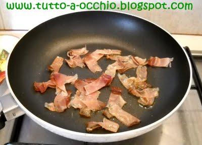 ..e venne la pioggia! - Mousse di caponata in bicchiere con bastoncini rustici