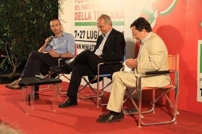 Veltroni alla Festa Democratica di San Miniato