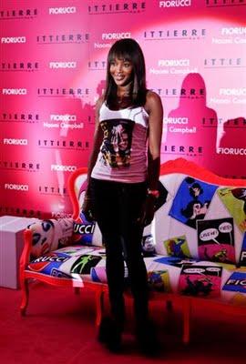 Naomi Campbell for Fiorucci