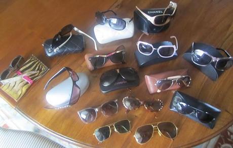 My Collection of Sunglasses