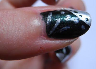 Nail art: Serpeverde