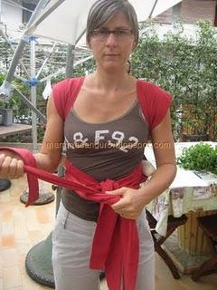 Mei tai: come usarlo sulla schiena. Modalità di carico 1