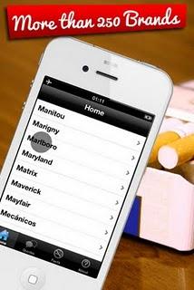 Per i fumatori l'app iCigarette.