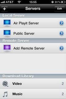 Air Playit la tua nuvola gratuita per lo streaming video e audio per iPhone e iPad.