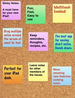 Sticky Notes per iPad