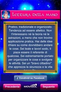 Interpreta i segni della tua mano con l'app ''Lettura della mano''