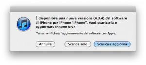 Apple rilascia iOS 4.3.4 per impedire il jailbreak