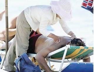Massaggi in spiaggia : pubblicata in G.U. ordinanza urgente che li vieta