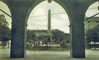 I monumenti di Fidenza: l'obelisco di Piazza Garibaldi