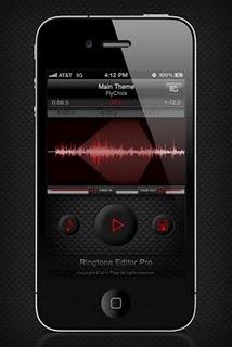 Crea le tue suonerie con l'app Ringtone Editor Pro.