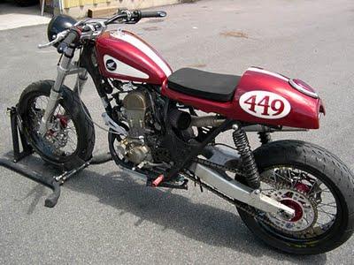 Honda crf 450r cafe racer