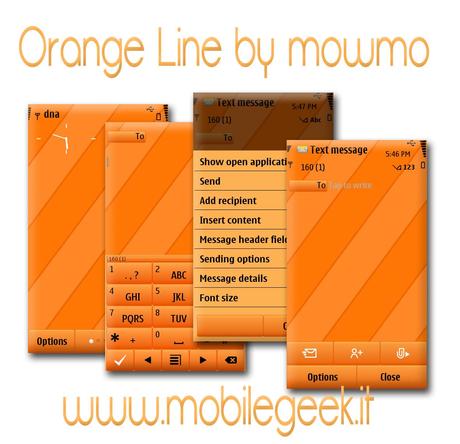 orangeline Orange Line by mowmo