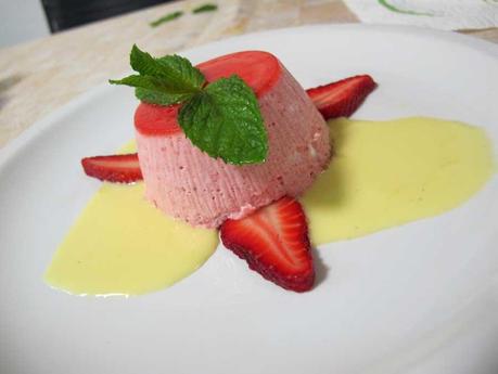 Mousse di fragole