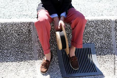 In the Street...Summer Straw Hats