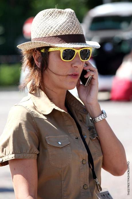 In the Street...Summer Straw Hats