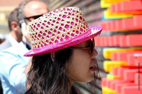 In the Street...Summer Straw Hats