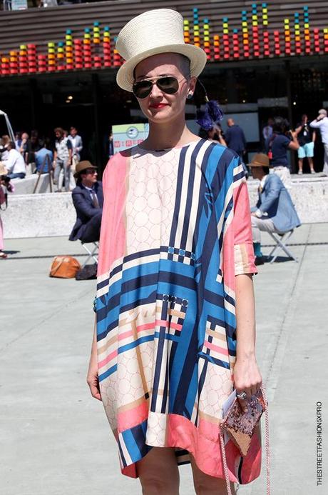 In the Street...Summer Straw Hats