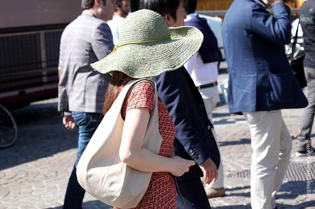 In the Street...Summer Straw Hats