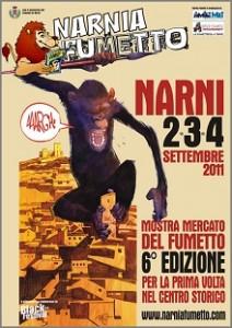 Prima volta per Narnia Fumetto nel centro storico di Narni (Terni)