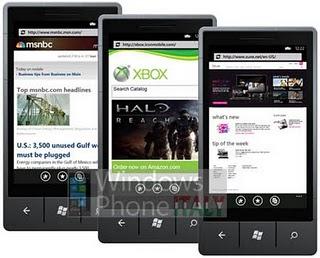 Raccolta manuali per i dispositivi Windows Phone 7