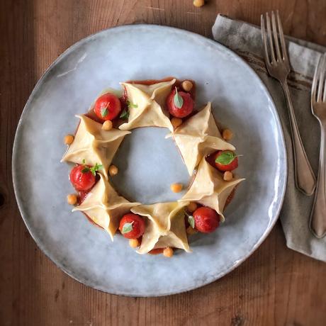 Ravioli ripieni di ceci Ravioli ripieni di ceci