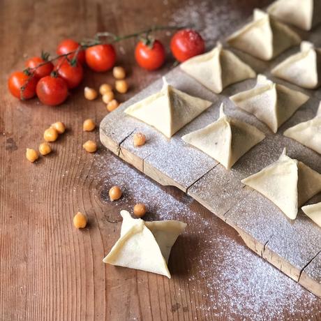 Ravioli ripieni di ceci Ravioli ripieni di ceci