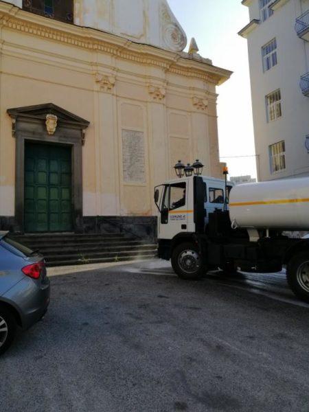 Coronavirus, sanificazione a Torre del Greco: le strade interessate Coronavirus, sanificazione a Torre del Greco: le strade interessate