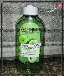 TONICO RIVITALIZZANTE FRESH UVA DI GARNIER RECENSIONE TONICO RIVITALIZZANTE FRESH UVA DI GARNIER RECENSIONE