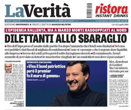 Mentre Conte si crede Churchill se non ci uccide il virus ci uccideranno i suoi decreti. Su come il connubio politico-mediatico stia procurando un danno importante alla nazione… Mentre Conte si crede Churchill se non ci uccide il virus ci uccideranno i suoi decreti. Su come il connubio politico-mediatico stia procurando un danno importante alla nazione…