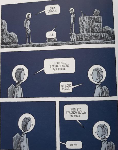 Mooncop. Poliziotto lunare di Tom Gauld Mooncop. Poliziotto lunare di Tom Gauld