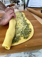 Torta di rose alle Zucchine e formaggi Torta di rose alle Zucchine e formaggi