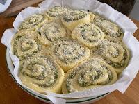 Torta di rose alle Zucchine e formaggi Torta di rose alle Zucchine e formaggi
