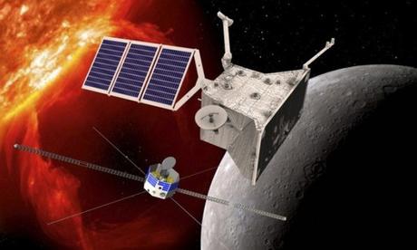 La carezza di BepiColombo alla Terra La carezza di BepiColombo alla Terra