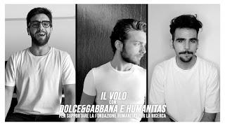Il Volo e Dolce&Gabbana: Insieme per la Campagna Social #DGFATTOINCASA Il Volo e Dolce&Gabbana: Insieme per la Campagna Social #DGFATTOINCASA