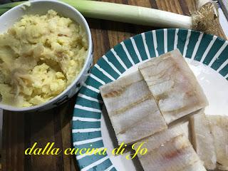 Gallette di merluzzo, patate e sedano rapa Gallette di merluzzo, patate e sedano rapa