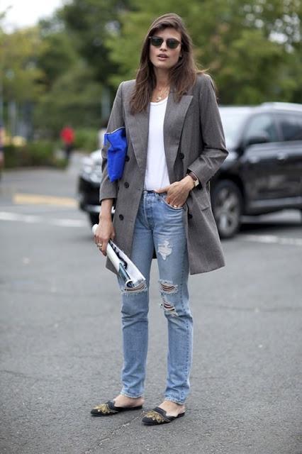 idee outfit jeans e blazer outfit blazer e jeans come abbinare blazer e jeans how to wear blazer and denim tendenza jeans e blazer idee outfit jeans blazer mariafelicia magno fashion blogger colorblock by felym