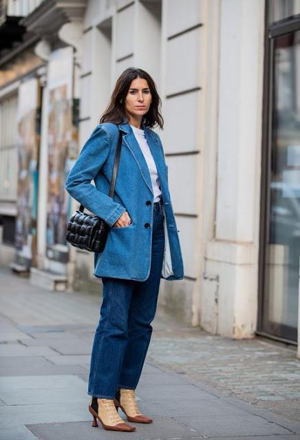 abbinamenti jeans e blazer outfit blazer e jeans come abbinare blazer e jeans how to wear blazer and denim tendenza jeans e blazer idee outfit jeans blazer mariafelicia magno fashion blogger colorblock by felym