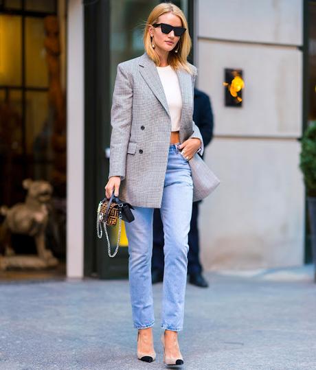 outfit jeans+blazer outfit blazer e jeans come abbinare blazer e jeans how to wear blazer and denim tendenza jeans e blazer idee outfit jeans blazer mariafelicia magno fashion blogger colorblock by felym