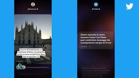 Twitter sceglie l′Italia per lanciare Fleet, abbracciando l’effimero Twitter sceglie l′Italia per lanciare Fleet, abbracciando l’effimero