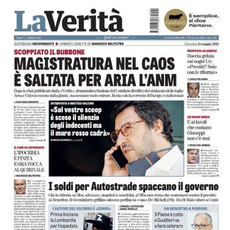 La cricca. E a proposito dell’ultimo scoop de “La verità” La cricca. E a proposito dell’ultimo scoop de “La verità”