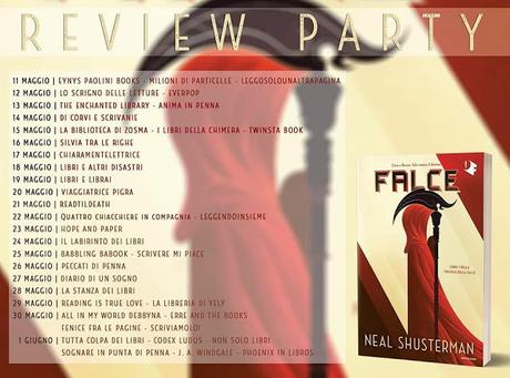 REVIEW PARTY - Falce di Neal Shusterman (Trilogia della Falce Vol.1) | Mondadori REVIEW PARTY - Falce di Neal Shusterman (Trilogia della Falce Vol.1) | Mondadori