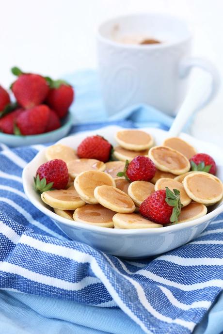 Cereal Pancakes: mini pancakes a forma di cereali Cereal Pancakes: mini pancakes a forma di cereali