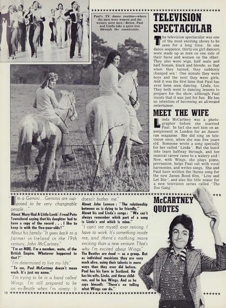 Paul Mc Cartney nel maggio del 1973 Paul Mc Cartney nel maggio del 1973