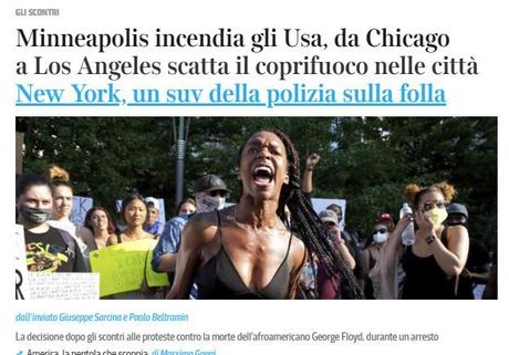 #Minneapolis: qualcosa di brutto sta accadendo negli USA #Minneapolis: qualcosa di brutto sta accadendo negli USA
