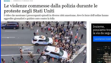 #Minneapolis: qualcosa di brutto sta accadendo negli USA #Minneapolis: qualcosa di brutto sta accadendo negli USA