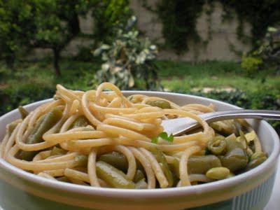 Spaghetti Integrali con Fagiolini e Limone