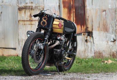 Honda CB 500 '72 Cafe Racer by M&M; Customs